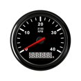 thumbnail image 1 of Car Boat Tachometer Gauge LCD Hour Meter 0-3000 4000 6000 RPM Tacho Sensor Marine Tacho Meters 12V/24V Red Backlight ,Easy to Calibrate, 1 of 7