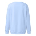 thumbnail image 4 of Haut de sous-Vêtements Thermiques Articles en Liquidation Chandail à Capuchon en Polyester pour Femmes Chandails à Col Rond pour Femmes Tendance Décontracté Hauts à Manches Longues Adolescentes Chandail à Col Rond Vêtements Ensembles 2024, 4 of 5