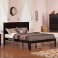 thumbnail image 1 of Madison King Solid Wood Platform Bed in Espresso, 1 of 5