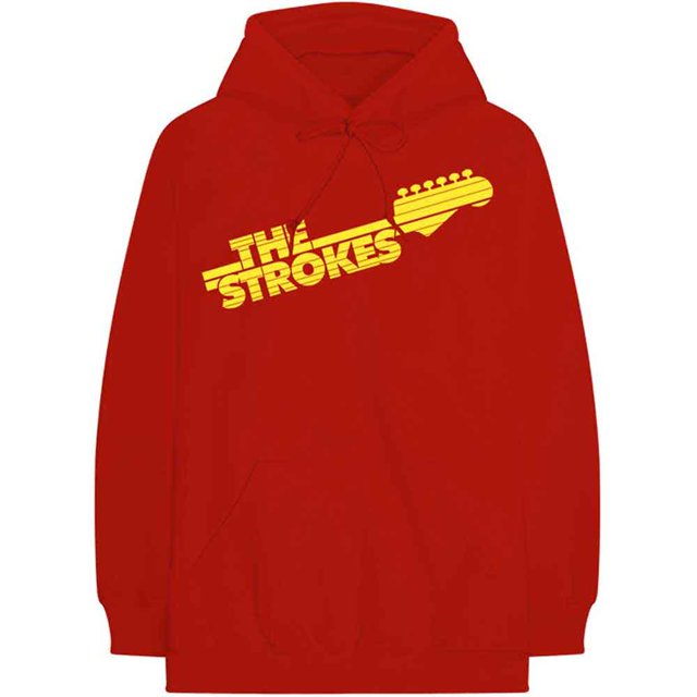 The Strokes Unisex Pullover Hoodie Sweatshirt Guitar Fret Logo