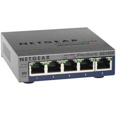 NETGEAR ProSafe Plus Commutateur Gigabit à 5 Ports avec Prise en Charge PoE