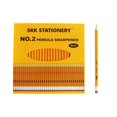 thumbnail image 3 of SKKSTATIONERY 600Pcs 2 HB Pencils Pre-sharpened pencils Set Woodcase Lead Pencils Sharpened for School and Teacher Supplies Writing Drawing and Sketching 50 Pcs*12 Boxes, 3 of 3