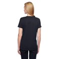 thumbnail image 2 of Hanes Womens X-Temp V-Neck T-Shirt, 3XL, Black, 2 of 4