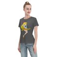 thumbnail image 4 of T-Shirt Basique à Manches Courtes pour Femmes Sailor Moon Aino Minako, 4 of 6