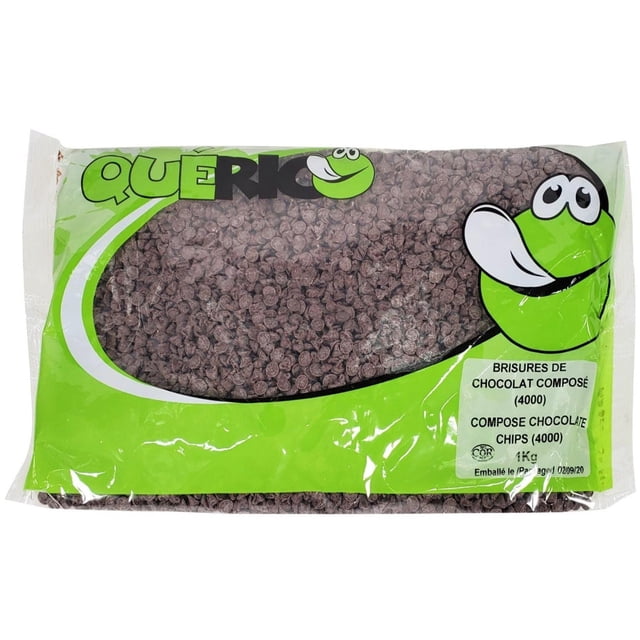 Querio Compound Chocolate Chip - 1kg - 1ct - Perfect for Baking and Snacking (1ct)