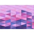 thumbnail image 1 of Ahgly Company Machine Washable Indoor Rectangle Transitional Bright Lilac Purple Area Rugs, 2' x 5', 1 of 7