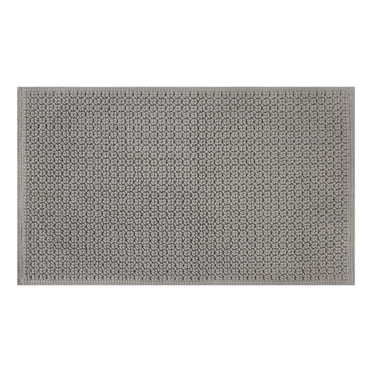 Better Homes & Gardens Signature Soft Looped Bath Mat, Soft Silver, 20" x 34"