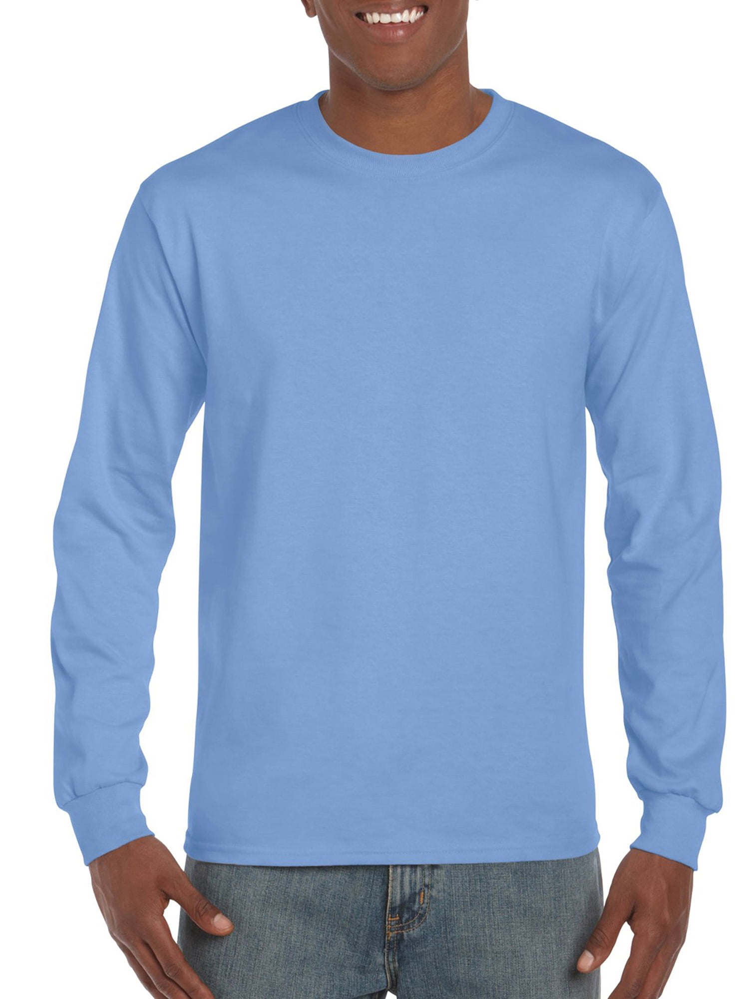 Gildan Mens Ultra Cotton Classic Long Sleeve T-Shirt