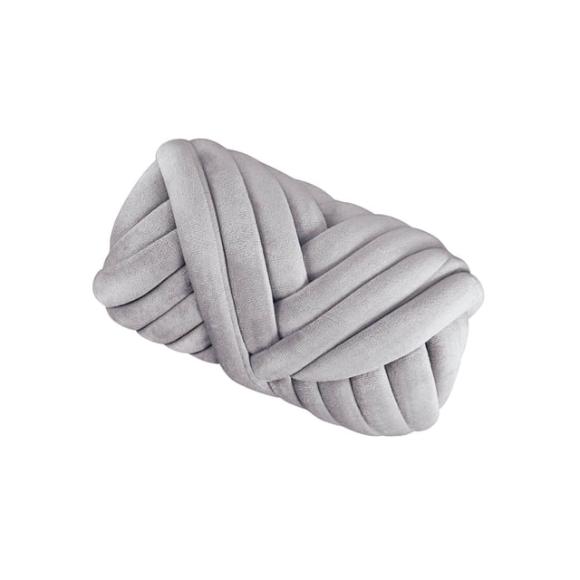 Chunky Yarn Knitting Arm Knit Soft Yarn 250G for Chunky Yarn DIY Rug Making Sweaters Light Gray