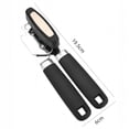 thumbnail image 2 of Heavy Duty Can Opener For Kitchen Effortless Smooth Operation Durable Metal With Ergonomic Handle Proof Design Rubber for Opening Brick Keys for Bartenders Opener Pressure Lover Bottle Purse Hand for, 2 of 3