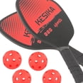 thumbnail image 1 of Langgg Professional Pickleball Paddles Comfort Grip with Bag set of 4 Balls Racquets, 1 of 9