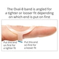 thumbnail image 4 of 3-Point Products Oval-8 Finger Splint Size 8 (Pack of 5), 4 of 4