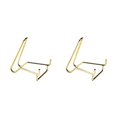 thumbnail image 1 of Baohd Iron Ores Stone Display Stand Desktop Rock Holder Decor Base Home Office Golden M 2Set, 1 of 6