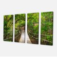 thumbnail image 2 of Bridge to Jungle Thailand - Landscape Photo Canvas Art Print, 2 of 3