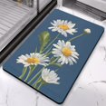 thumbnail image 3 of Relax with Luxurious Medallion Floral Bathroom Rug - Quick Dry & Absorbent Bath Mat, Perfect Spa Design Décor for Your Shower Room, 20x32 inch, 3 of 5