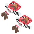 thumbnail image 4 of Chandail de Bouteille de Vin, 2pcs/set Mignon Noël Wine Wine Wine Bottle Decorations Champagne Bouteille Cover Unrivaled Performance, 4 of 14