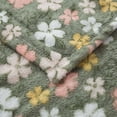 thumbnail image 4 of Mainstays Plush Throw Blanket Floral, 4 of 7