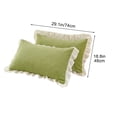 thumbnail image 3 of TopLLC Pillow Case Crystal Velvet Winter Pillowcase Solid Color Lace Pillowcase pillowcase pillowcase, 3 of 6