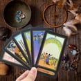 thumbnail image 4 of POINTERTECK 78 Tarot Deck Tarot Cards with Guidebook Tarot Cards Future Telling Game for Beginners and Professional Player Holographic Tarot Cards Artwork for Divination, 4 of 11