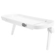 thumbnail image 4 of HEALEEP Router Corner Shelf Storage Rack White Plastic Strong Load-bearing Capacity 1Pcs, 4 of 8