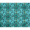 thumbnail image 4 of oneOone Polyester Lycra Fabric Leaves & Floral Block Print Fabric By The Yard 56 Inch Wide, 4 of 4