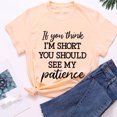 thumbnail image 1 of EGNMCR T Shirts pour Femmes Women's Mode Été Col Rond Loisirs Manches Courtes Hauts Imprimés, 1 of 3