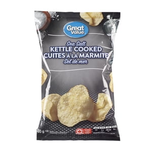 Great Value Sea Salt Kettle Cooked Potato Chips