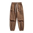 thumbnail image 1 of RXIRUCGD Men's Workwear Full Length Pants, Coffee, Size: 4XL, 1 of 8