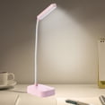 thumbnail image 3 of Bwiyojiz 9.84"H Cell Phone Bracket Folding Desk Lamp Students Study Eye USB Rechargeable LED Small Night Light Battery Operated Home Lighting & Fixtures, Plastic, Gifts for Yourself, 3 of 6