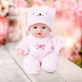 thumbnail image 4 of Staron 20CM Baby Dolls Reborn, Soft and Cute Simulation Reborn Doll Toy Baby Girl Gifts Birthday Gift Baby Dolls for Toddlers 1-3, 4 of 7