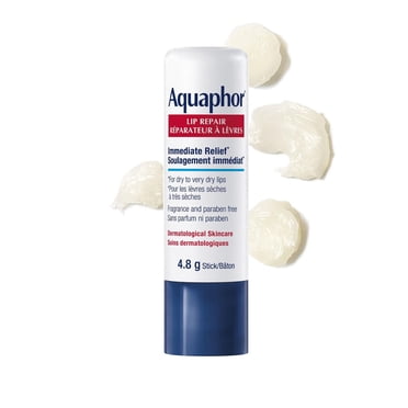 Aquaphor Lip Repair Lip Balm Stick for Dry, Chapped and Cracked Lips