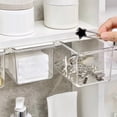 thumbnail image 4 of Cabinet Drawer Storage Box | Transparent Pull-Out Shelf Organizer for Bathroom | Space-Saving Under Cabinet Solution | Cosmetic & Swab Storage | Easy Access & Modern Design | Multipurpose | Includes, 4 of 9