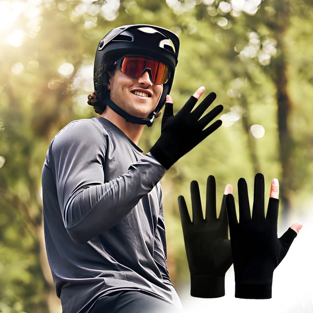 Fishing Gloves Outdoor Gloves Bike Riding Gloves Fishing Gloves for Men and Women Driving Gloves for Hiking and Sun Gloves Non-Slip Feel Screen Interface for Kayaking Biking Rowing