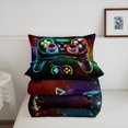 thumbnail image 4 of Kids Game Comforter Sets Toddler Size, Gamer Comforters & Duvets, Breathable 2-Piece, 4 of 6
