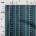 thumbnail image 1 of oneOone Cotton Cambric Fabric Geometric|Stripe & Floral Block Print Sewing Fabric BTY 56 Inch Wide, 1 of 4