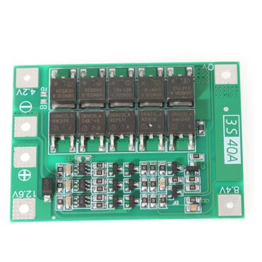 yeacher 3S 40A Li-ion Cell Protections Board Enhance Version Lithium Batterys BMS Integrated Circuits Protective Board for Drill Motor