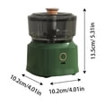 thumbnail image 2 of Binwennn Functional Home Meat Grinder One Click Start Detachable Garlic Chopper Mini Food Processor For Home Use Kitchen Aid Mixer Hand Hand Mixer with Timer, 2 of 3
