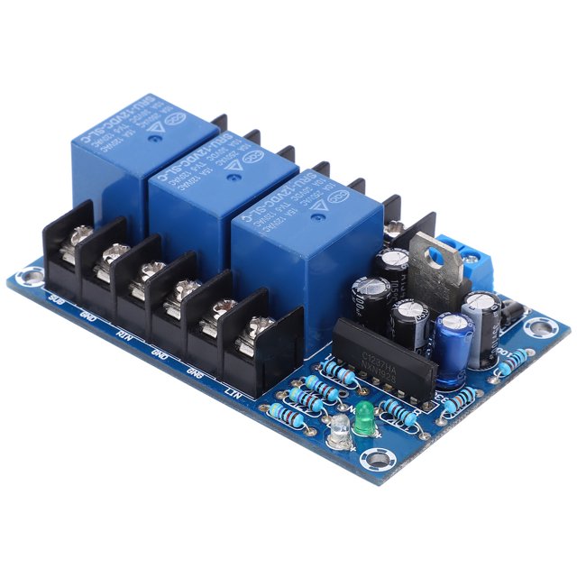 Haut-parleur Canal, Carte Haut-Parleur Module Retardateur 3 Canaux Module Audio pour Haut-Parleur