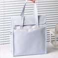thumbnail image 4 of Gkeoshab Sac de Papeterie Chemise Dossier Sac Fourre-Tout avec Poignée Boîte Organisatrice de Documents Portable pour Format Lettre Chemise Dossier Pliable pour Maison Maison et Jardin, 4 of 7