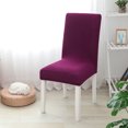 thumbnail image 1 of TFixol Stretchable Fleece Dining Chair Covers - All-Season, Durable, and Stylish for Home, Office, or Restaurant Use - Available in Multiple Sizes and Colors, 1 of 6