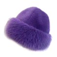 thumbnail image 2 of Esquirla Cossack Hat Russian Hat Beanie Winter Faux Hat for Snow Snowboard Riding, 2 of 8