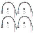 thumbnail image 3 of Indicateur LED, Lampe Indicateur Étanche Mini Lumière Ronde Électrode Cathod pour Machine CNC Outils pour Éclairage Rouge et Bleu, Rouge et Jaune, Rouge et Vert, 3 of 8