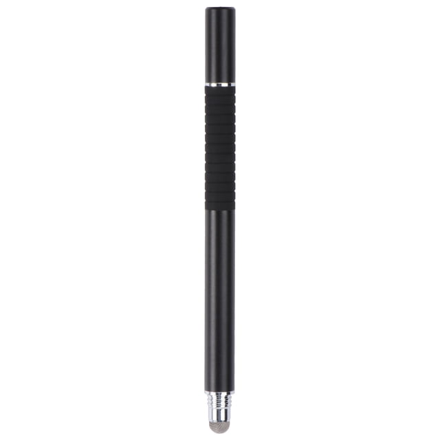 EeaseCA Multifunctional 2 in 1 Capacitive Stylus Touch Pen Universal Accurate Touch Screen Sensitive Stylus Pens With Fine Fiber Tips for Touch Screen Smartphones and Tablets (Black)