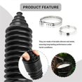 thumbnail image 3 of Car Universal Steering Rack and Pinion Boot Steering Rack Boot Tool Kit, Dustproof Silicone Inner Tie Rod Boot Set, 3 of 5