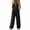 Black#jumpsuits for women plus size, variant on SZJXBUY Women’S Jumpsuit Plus Size Dressy Casual Deep V Neck Sleeveless Jumpsuits Summer Button Down Cotton Linen Wide Legs Loose Overall with Pockets Blue,XXL