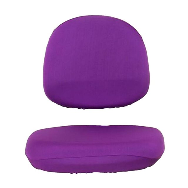 Removable Office Computer Covers Swivel Rotate Slipcover (Back Cover and Seat Cover) - Seat Size Back Size