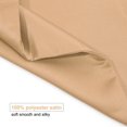 thumbnail image 4 of Unique Bargains Satin Pillowcase Zippered Silky Sateen, 4 of 9