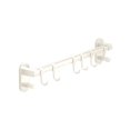 thumbnail image 2 of EGNMCR Kitchen Hook Rack No Hole Hanging Rod Wall Mounted Storage Rack Multifunctional Pot Shovel Spoon Storage Rack hook rack, 2 of 7
