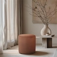 thumbnail image 2 of Meridian Furniture Roy Cognac Ottoman/Stool, 2 of 7