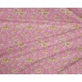 thumbnail image 4 of oneOone Tissu Polyester Lycra Tissu à Texture Florale Imprimé au Mètre 56 Pouces de Large, 4 of 4